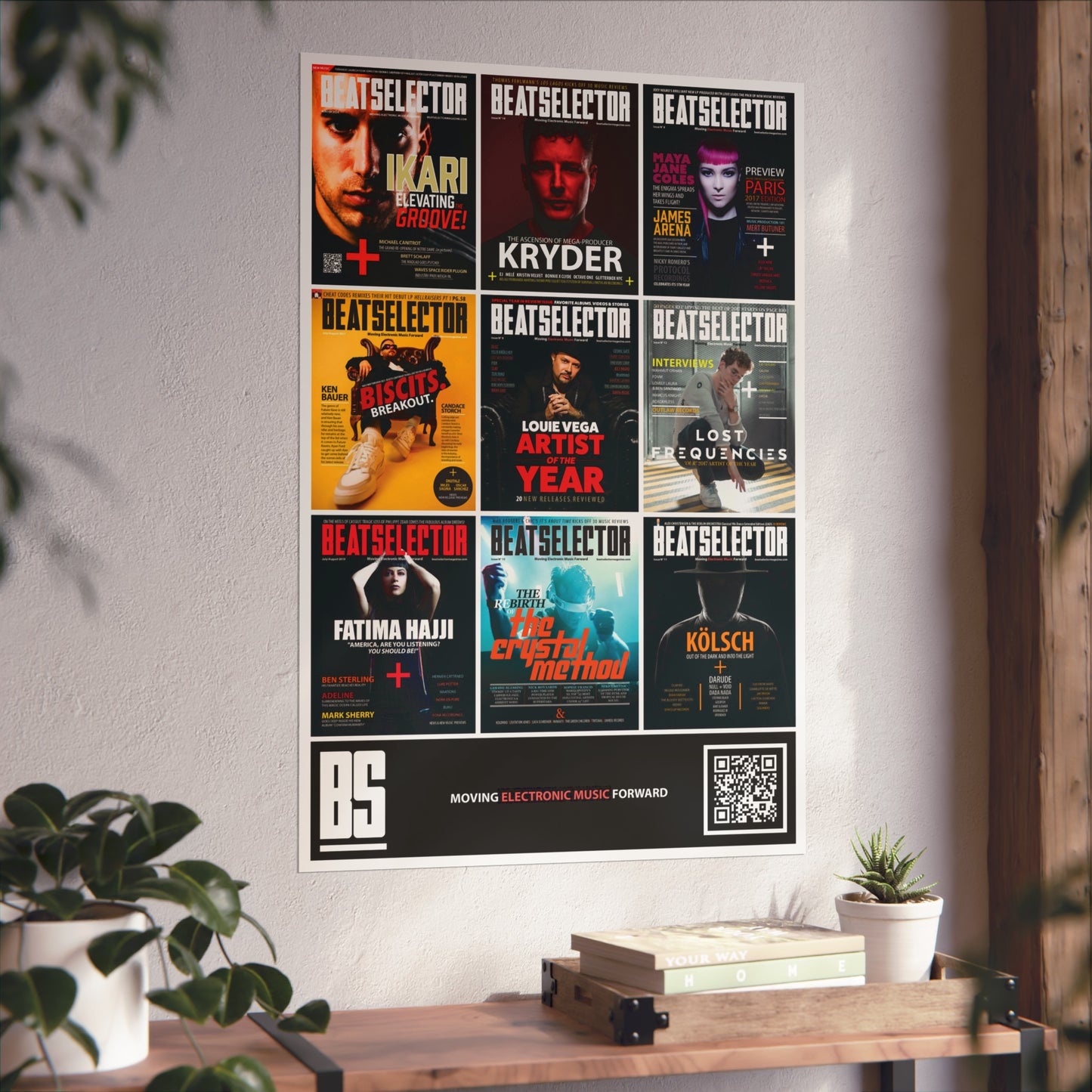Beatselector Covers Fine Art Poster