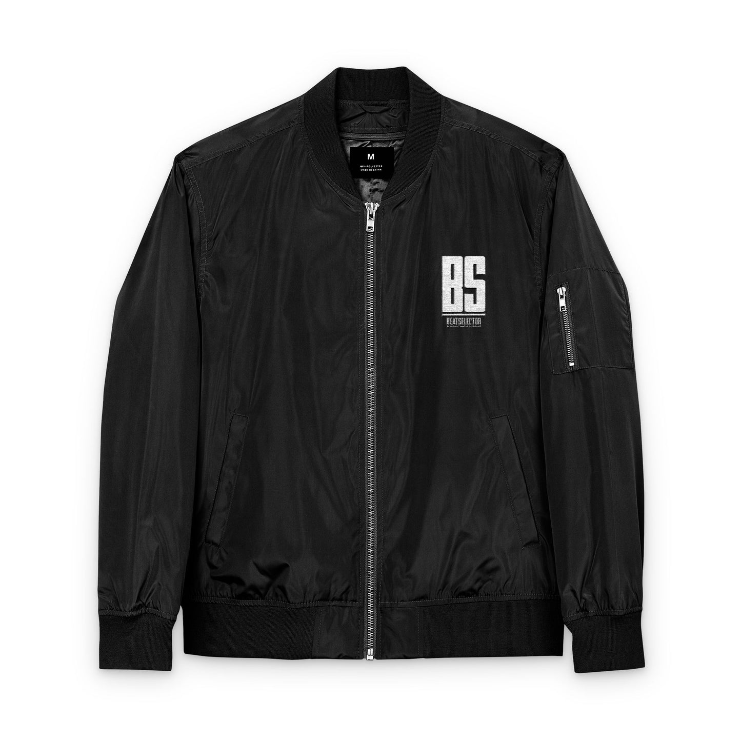 Recycled Bomber Jacket (Embroidery)