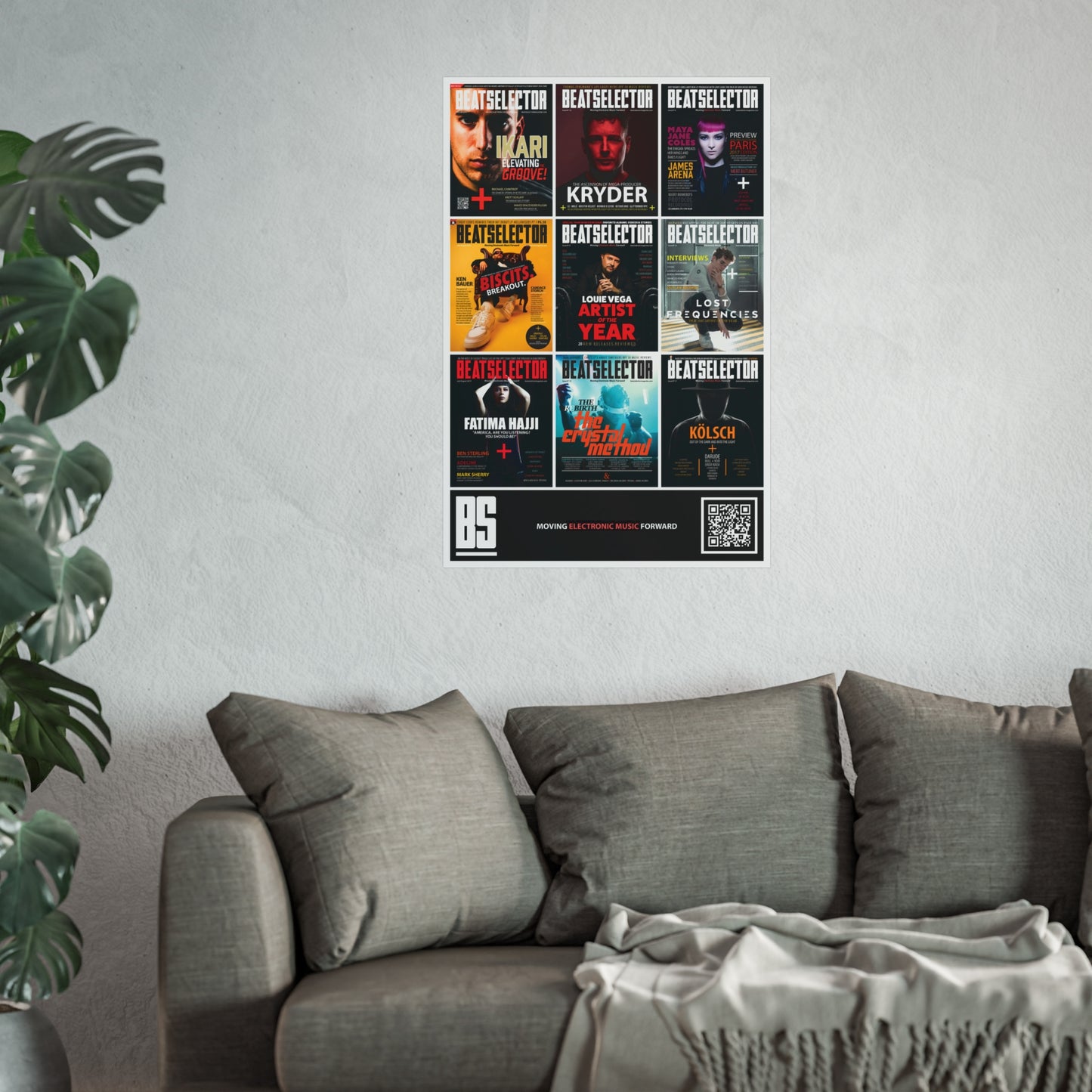 Beatselector Covers Fine Art Poster