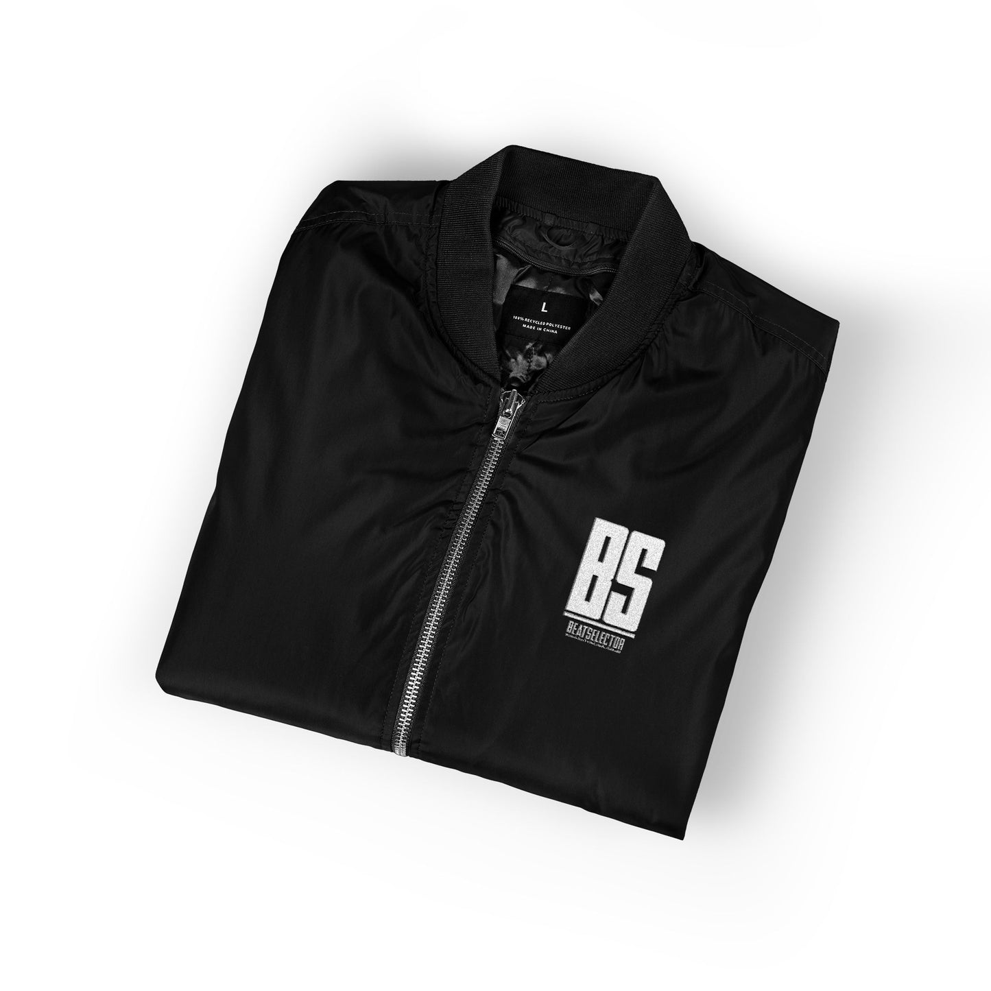 Recycled Bomber Jacket (Embroidery)