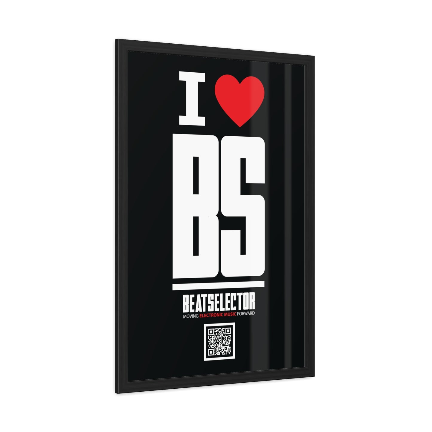 I Love BS Framed Poster