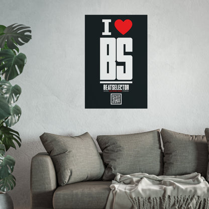 I Love BS Fine Art Poster