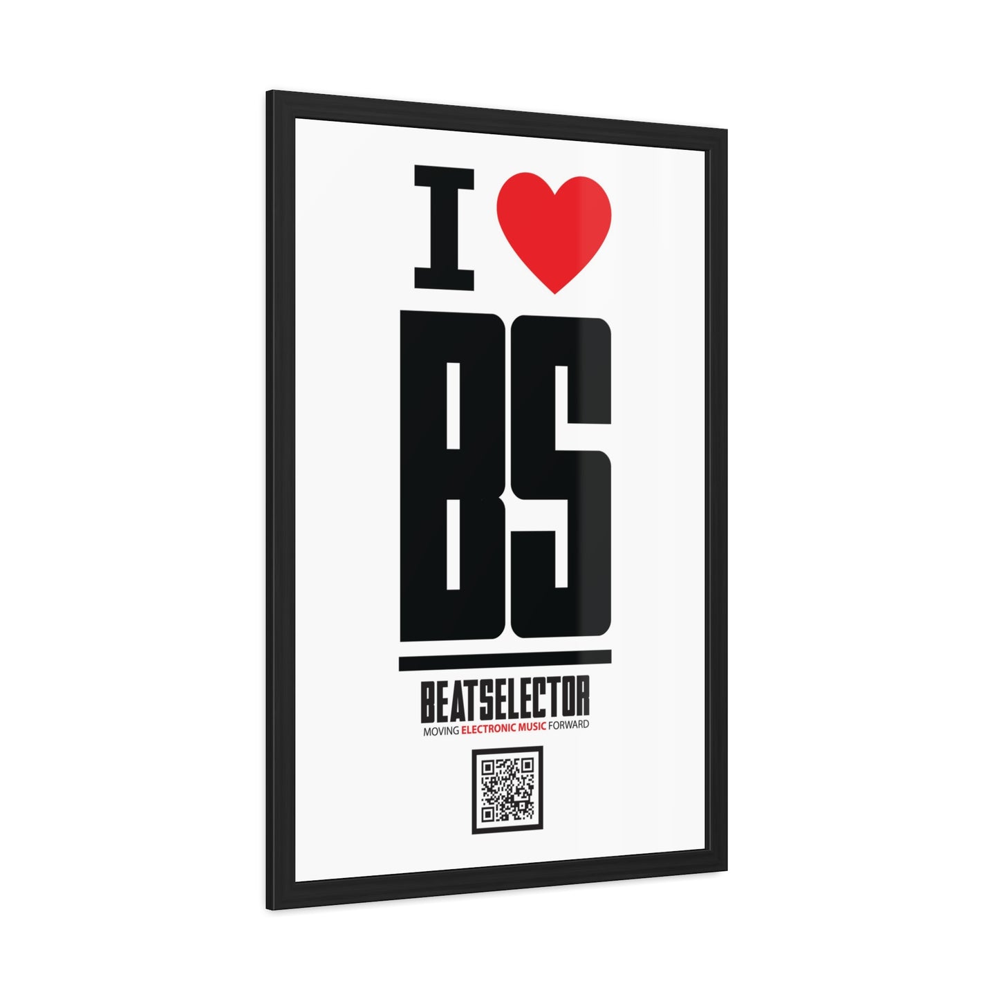 I Love BS Framed Poster