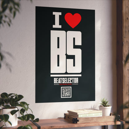 I Love BS Fine Art Poster