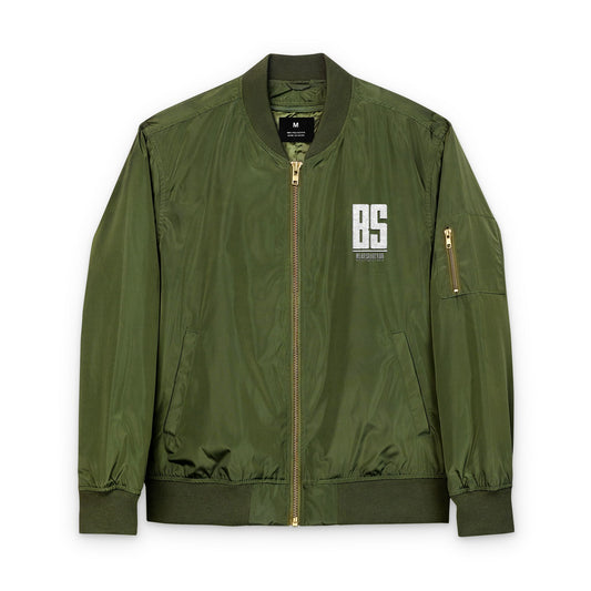 Recycled Bomber Jacket (Embroidery)