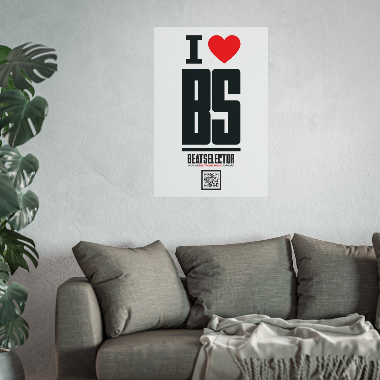I Love BS Fine Art Poster